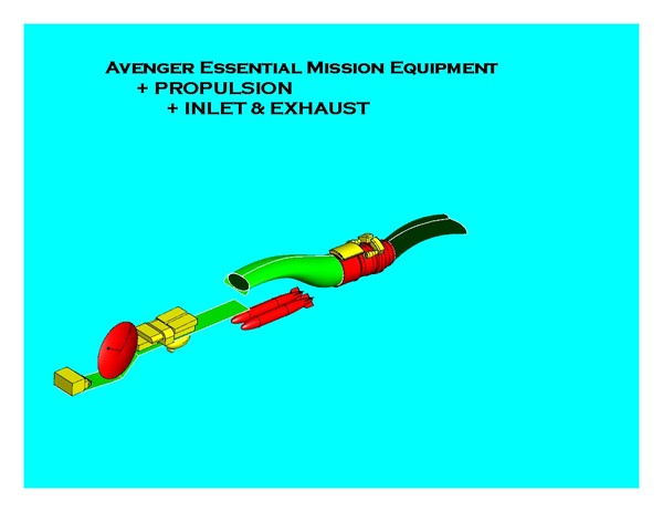 3d c avenger uav assembly - Predator C Avenger UAV Assembly by RodgerSaintJohn